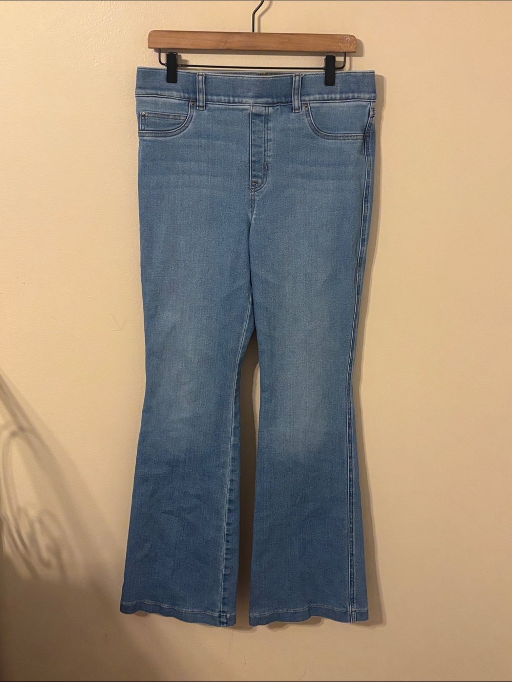 Spanx Flare Pull On Stretch Jeans